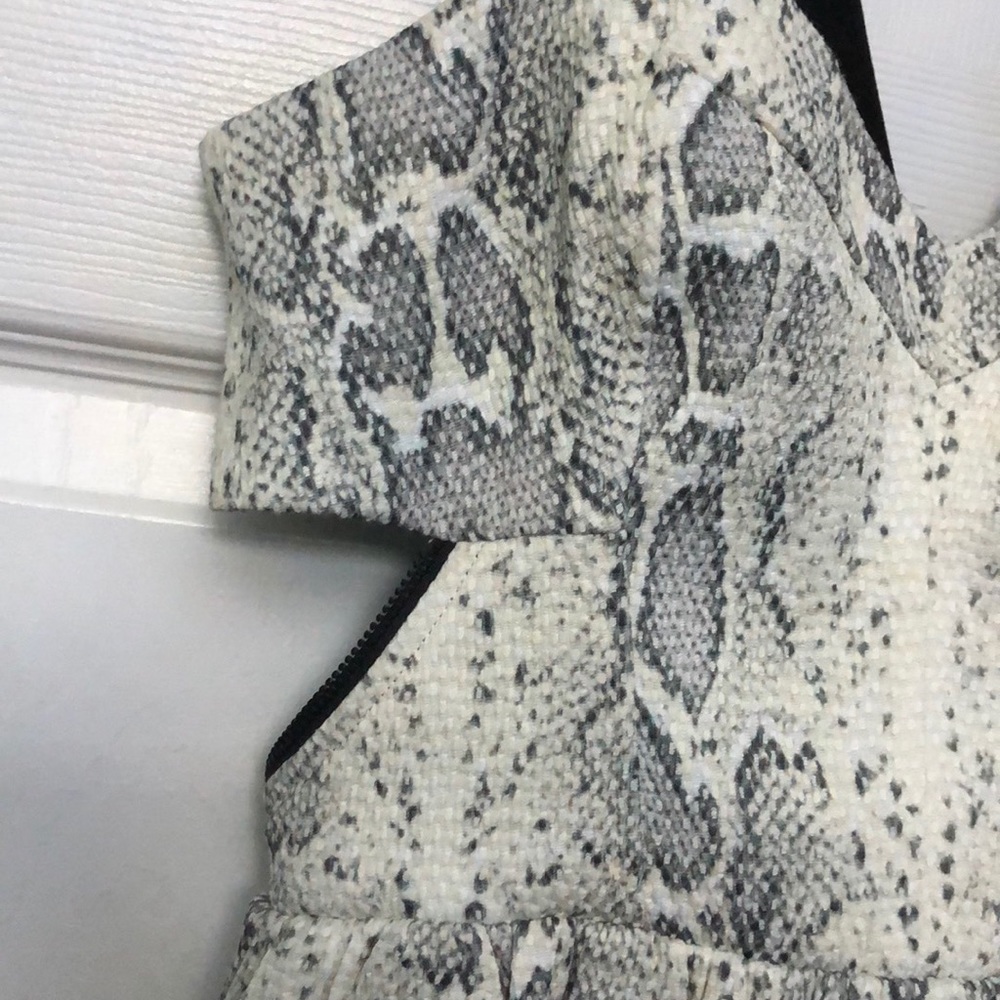 Rebecca Minkoff Grey Python party dress - Picture 5 of 8